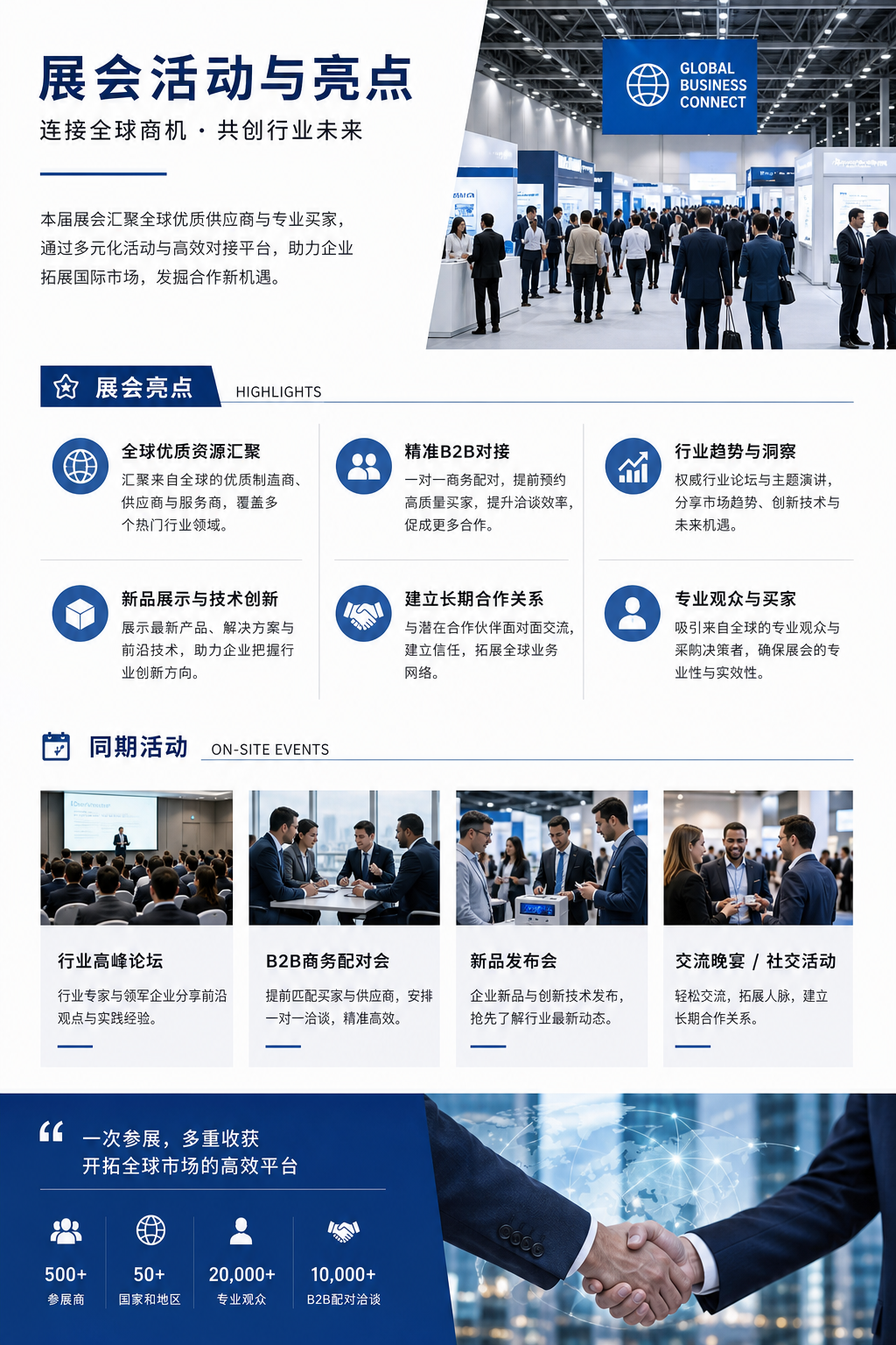 展会活动与亮点